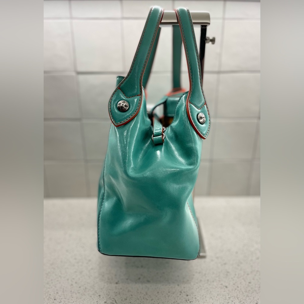 Patricia Nash Leather Arielle Convertible Satchel Crossbody Purse - NWOT - Picture 3 of 8
